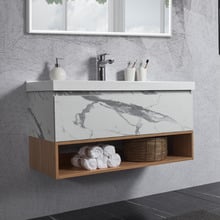 Zero 1000mm Wall Hung Single Vanity